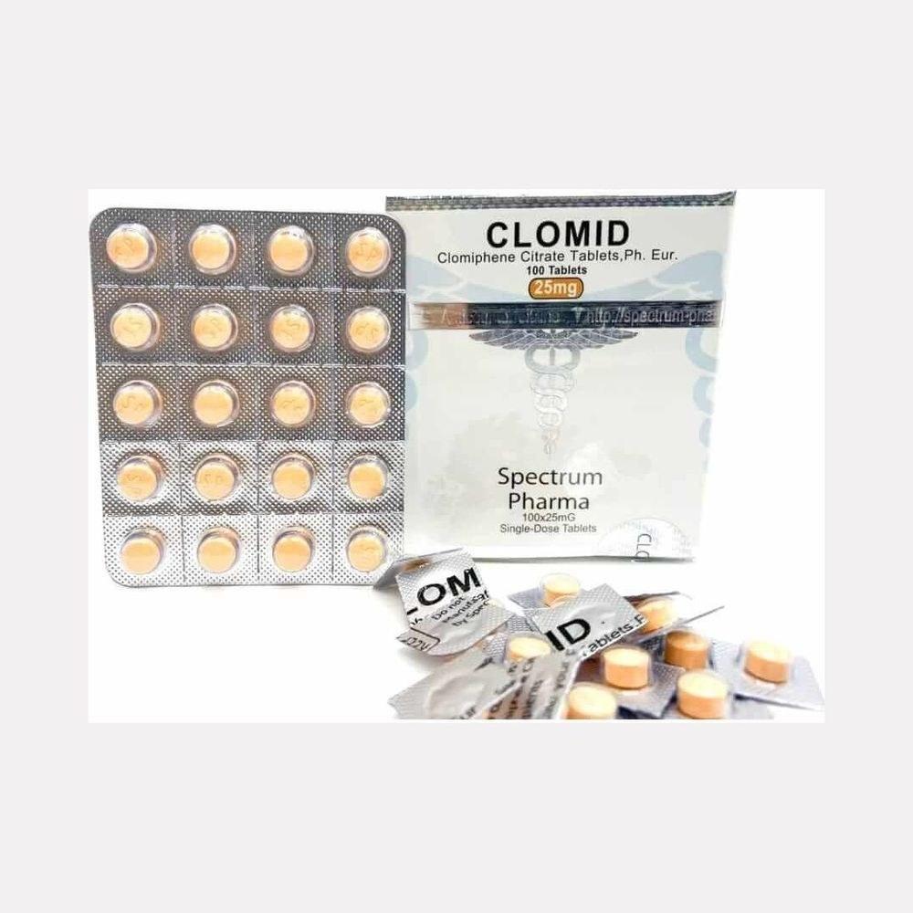 Clomid 25mg Spectrum Pharma