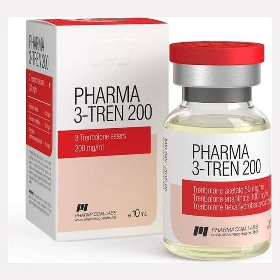 Pharma 3 Tren 10ml/200ml Trenbolone Acetate/Enanthate/Hexahydroben