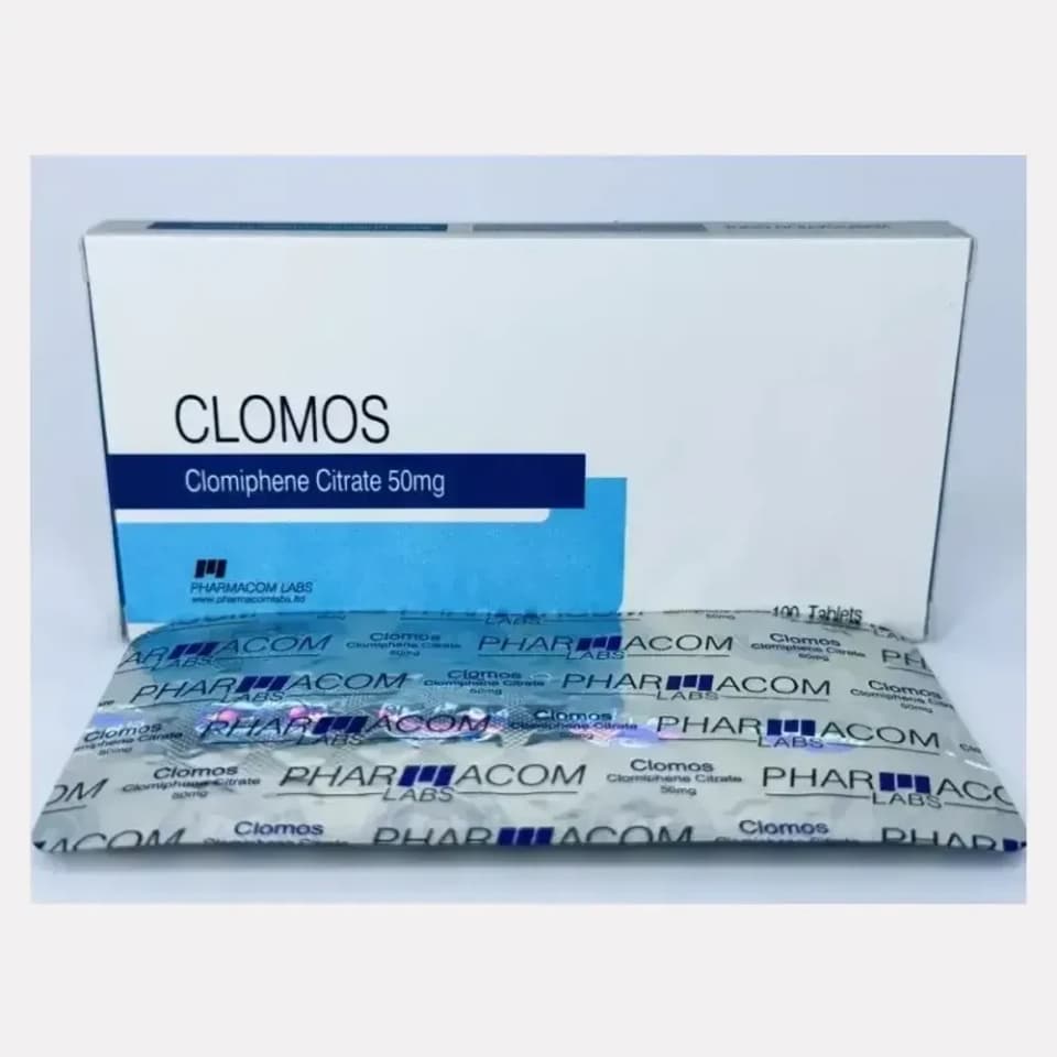 Clomos 100tab/50mg Clomiphene